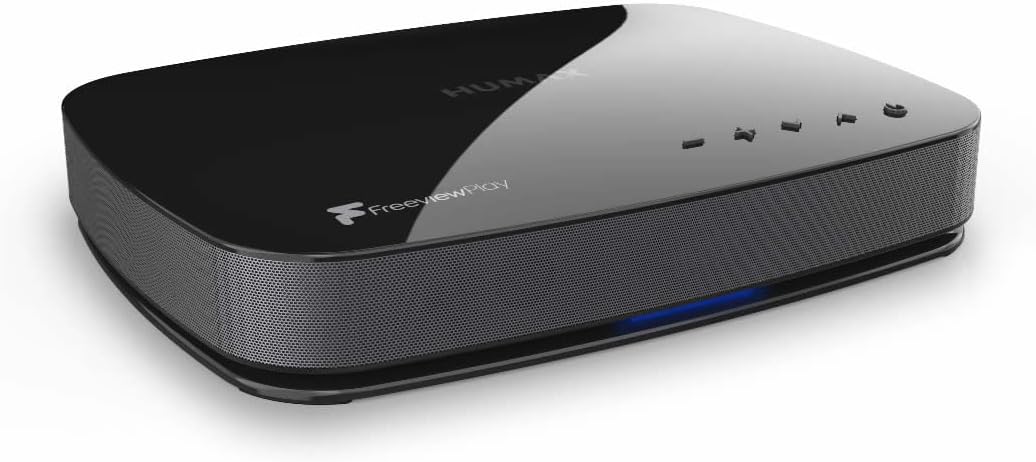 HUMAX Aura Android TV 4K Freeview Play Recorder with Google Assistant and Chromecast - 2TB RENEWED