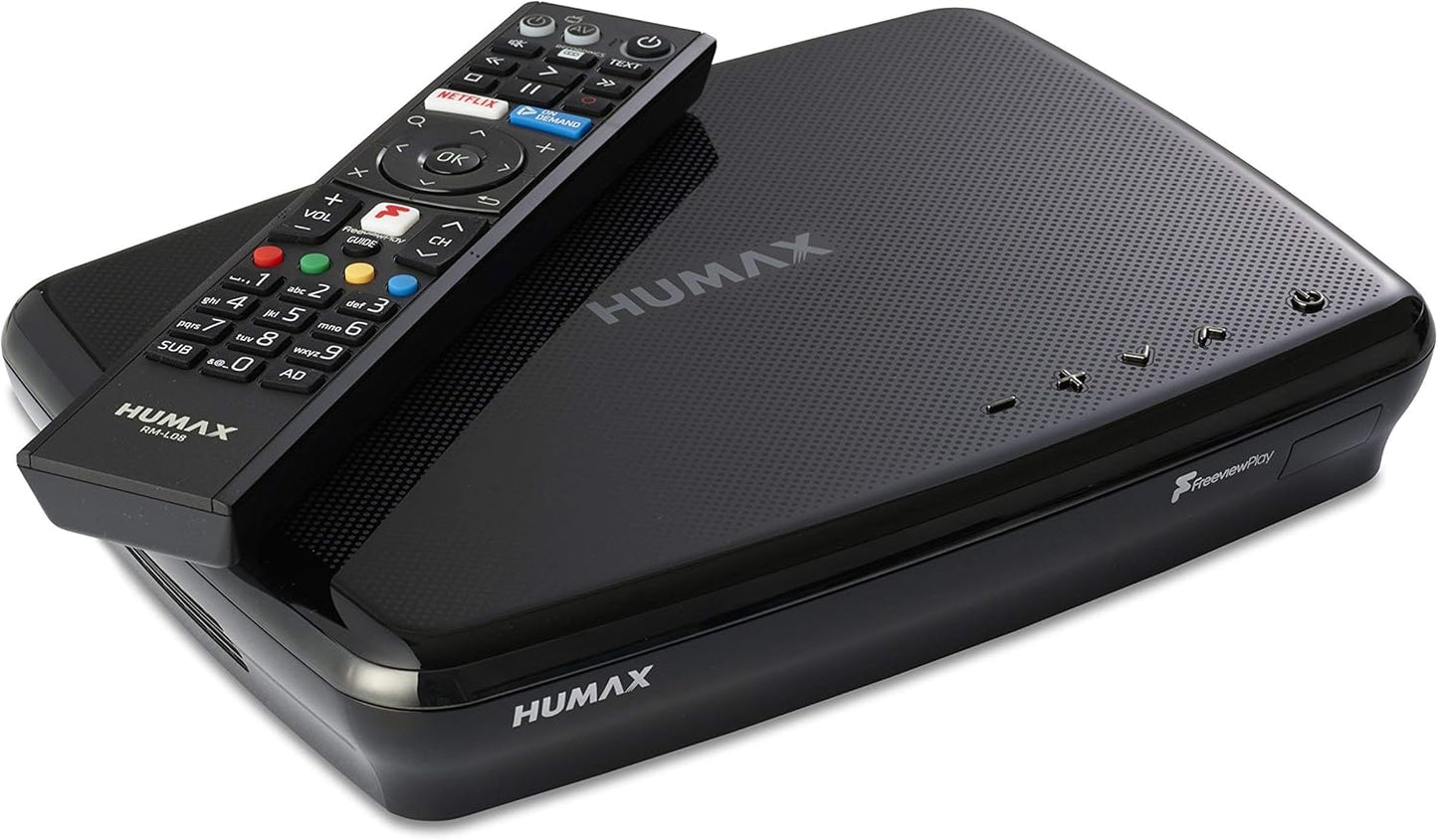 Humax FVP-5000T 500 GB Freeview Play HD TV Recorder - Black (Renewed)