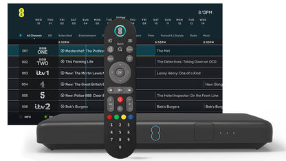 EE TV PRO Youview+ Set Top Box (1TB) Recorder with Twin HD Freeview and 7 Day Catch Up TV - no subscription Full 12 Months Warranty (Renewed)