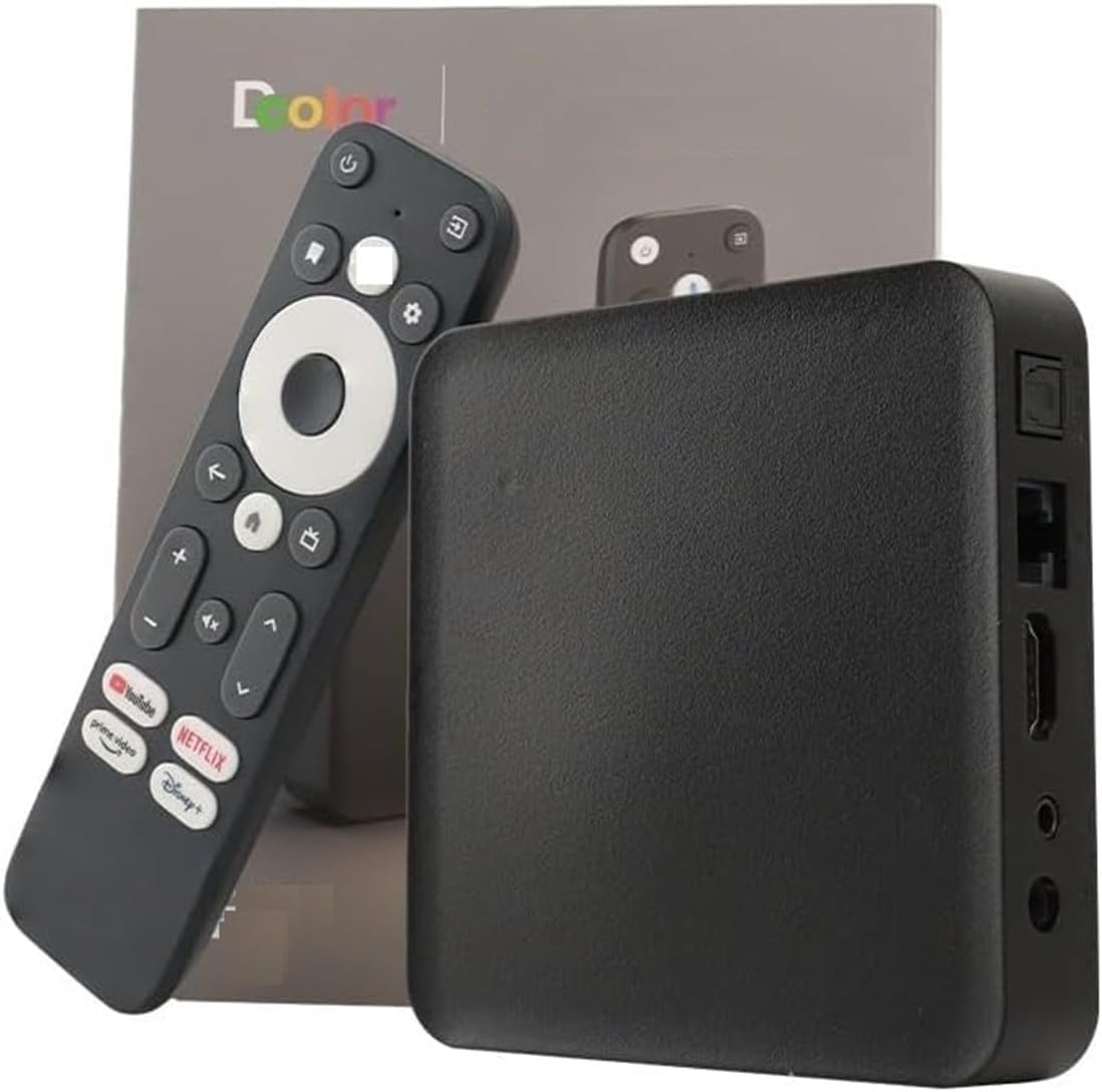 GD2 Android TV 4K Streamer Media Player Box