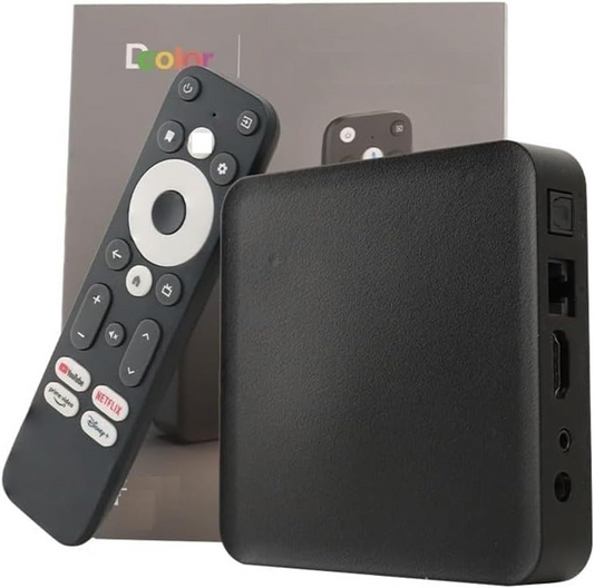 GD2 Android TV 4K Streamer Media Player Box