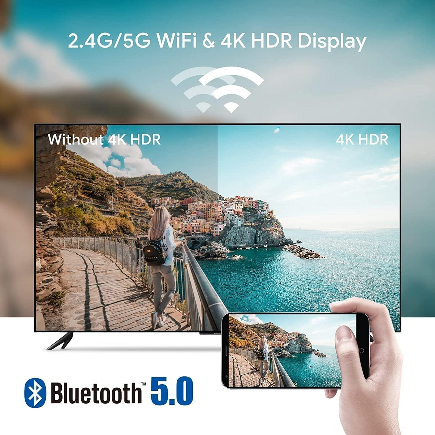 GD2 Android TV 4K Streamer Media Player Box